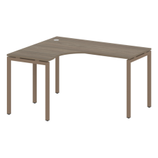 Metal System Стол криволинейный левый на П-образном м/к 1400*1200*750